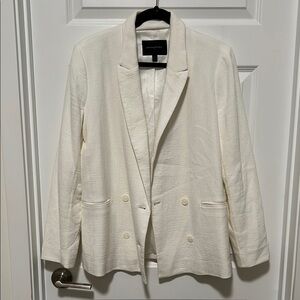 Banana Republic Ivory Blazer